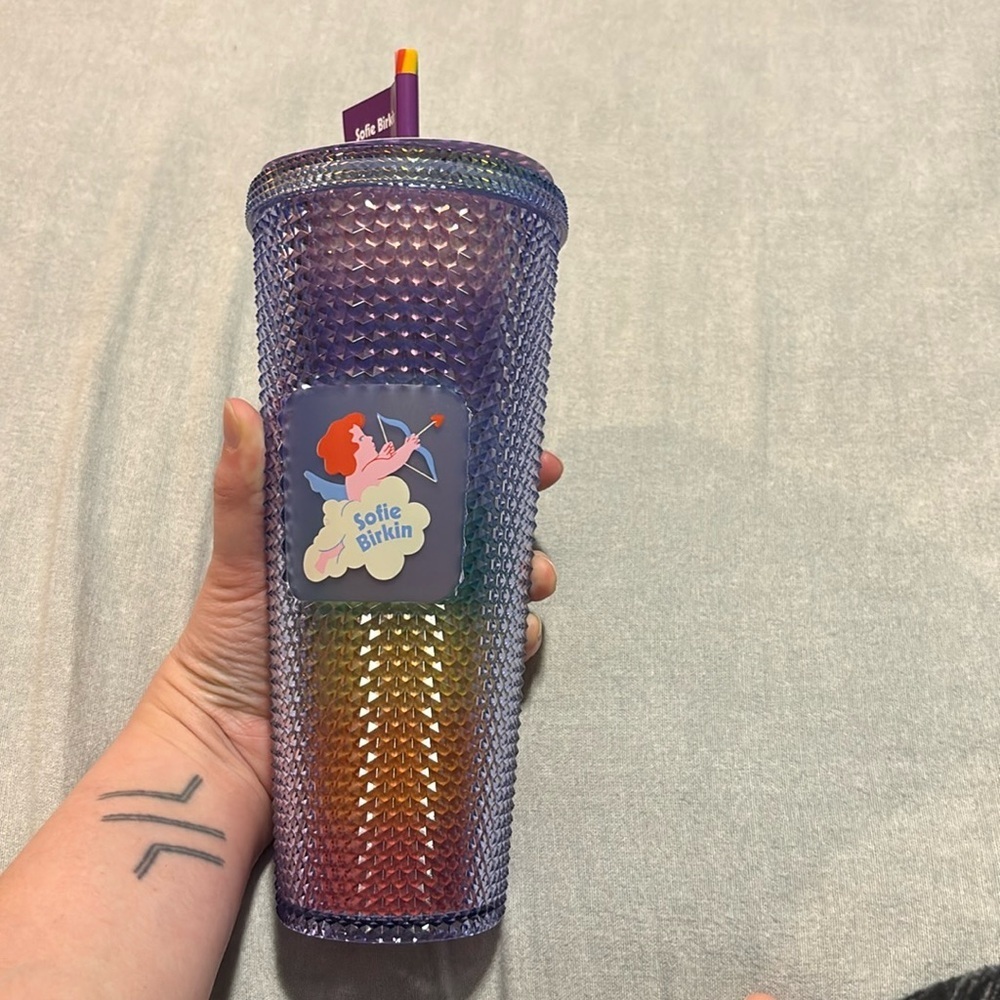 Sofie Birkin x Starbucks Rainbow Studded Venti Tumbler - Picture 2 of 9